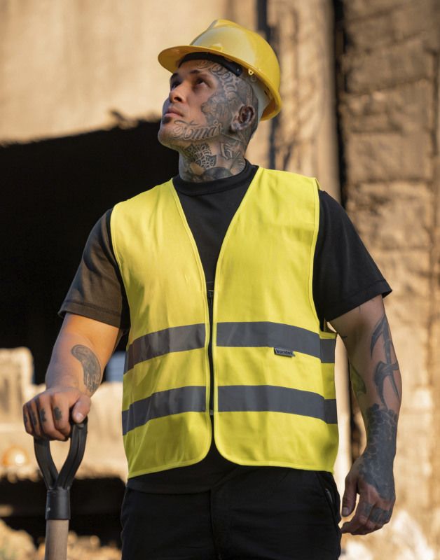 Safety Vest with Zipper Cologne