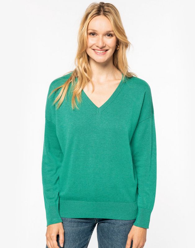 Pull col V Lyocell TENCEL™