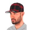 Casquette à carreaux tartan