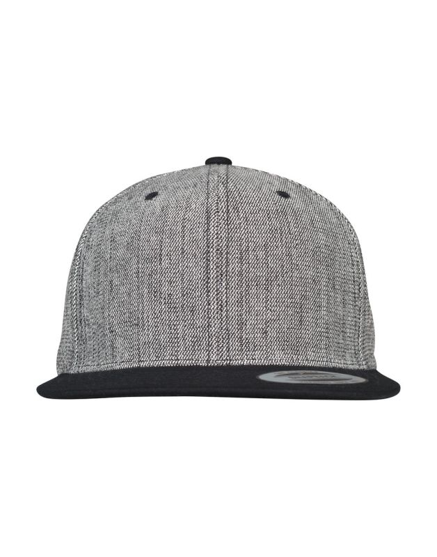 Snapback uni mélangé 