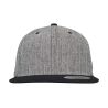 Snapback uni mélangé 