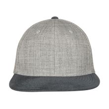 Snapback velours mélangé 