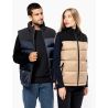 Bodywarmer matelassé bi-ton