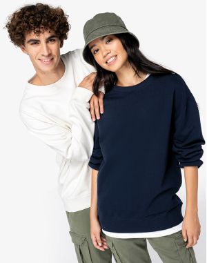 Sweat-shirt à épaules tombantes