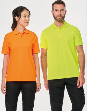 Polo unisexe piquée interlock
