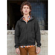 SWEAT NUBLEND FULL-ZIP