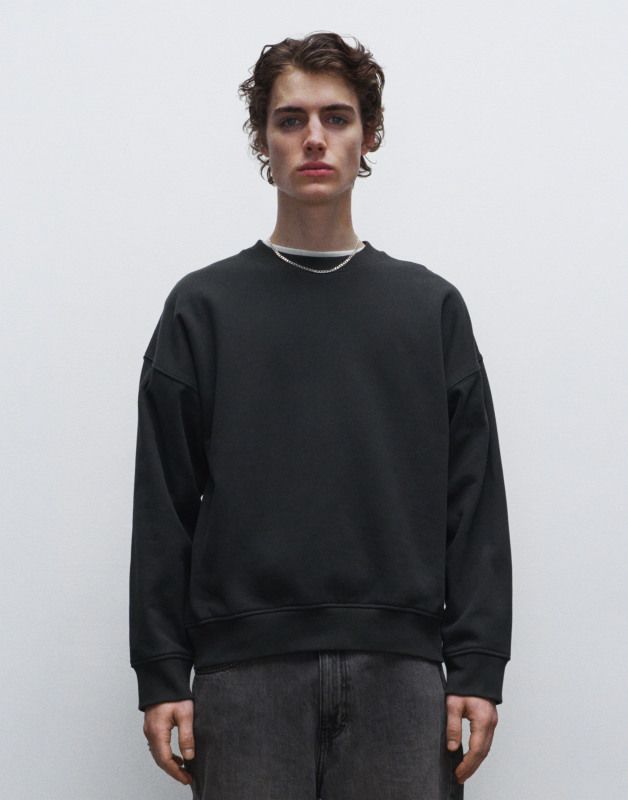 SWEAT-SHIRT BOXY HOMME