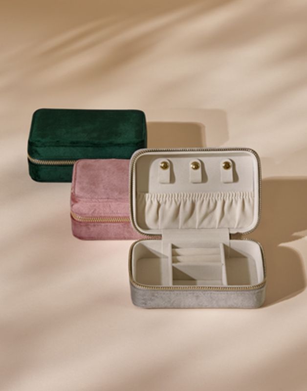 BOÎTE BIJOUX EN VELOURS