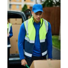 GILET PRO HI-VIS ZIPPÉ