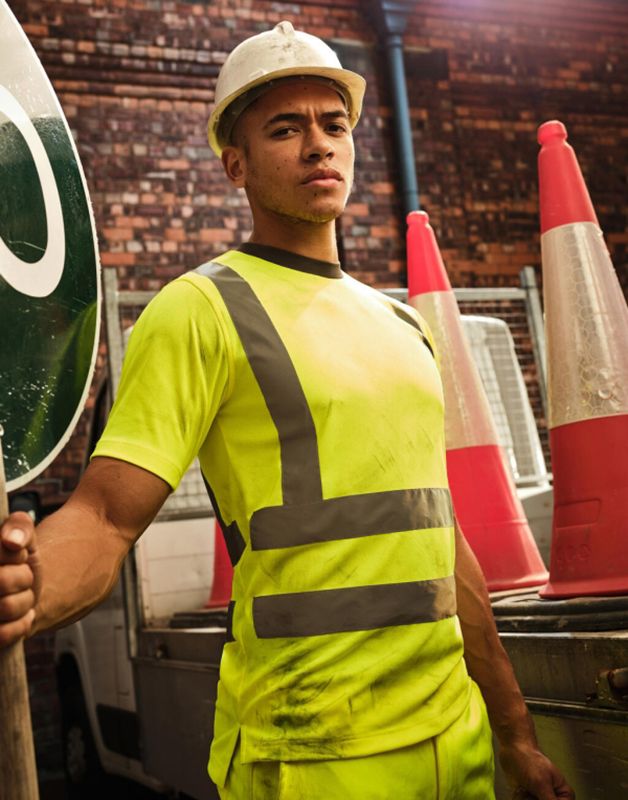 T-SHIRT HAUTE VISIBILITÉ PRO