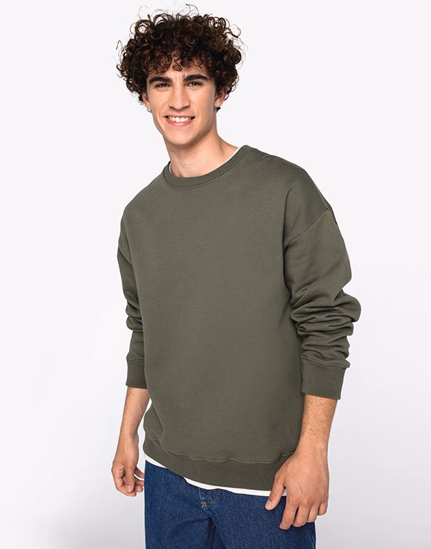 SWEAT-SHIRT COL ROND OVERSIZE