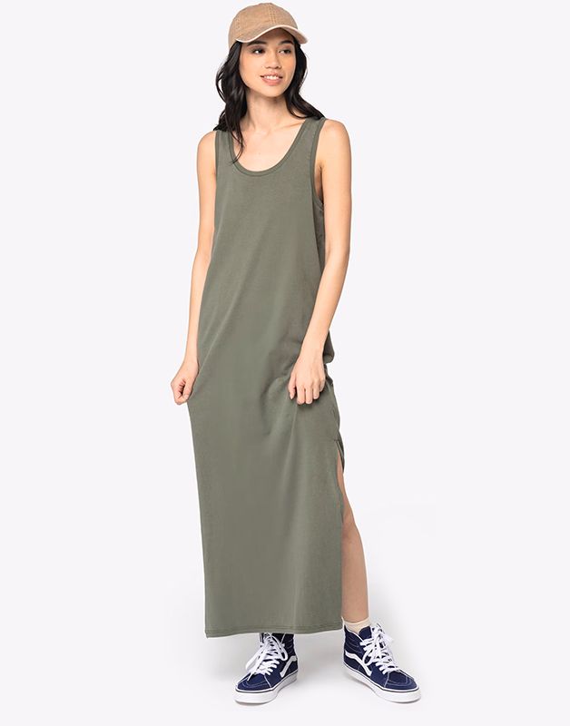 ROBE DÉLAVÉE EN JERSEY