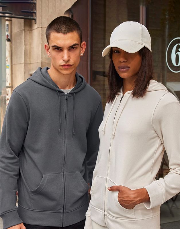 SWEAT CAPUCHE ZIPPÉE ORGANIC