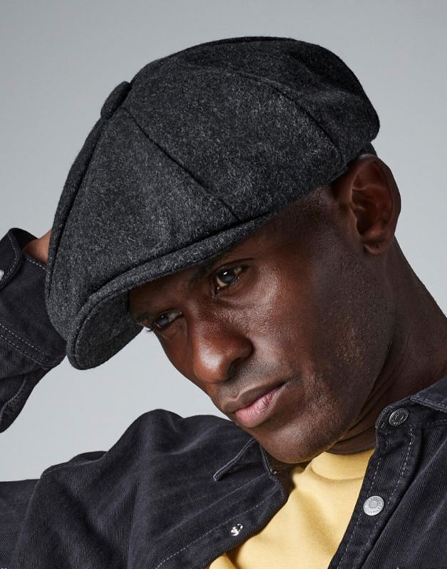 CASQUETTE GAVROCHE EN LAINE MELTON