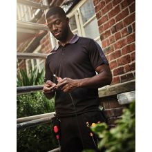 POLO RESPIRANT HOMME CONTRAST