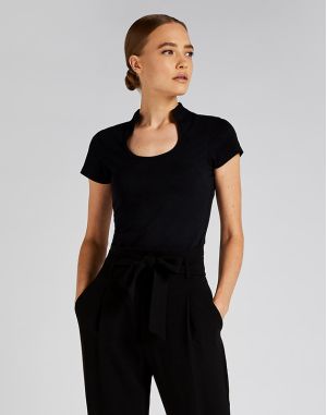 HAUT À COL TROU DE SERRURE