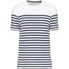 White / Navy Stripes