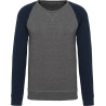 Grey Heather / Navy