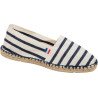 Natural / Navy Stripe