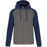 Grey Heather / Sporty Navy