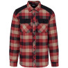 Red / Dark Beige Checked / Black