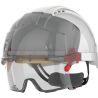 CASQUE DE SÉCURITÉ EVO® VISTALENS™ MICRO-VISIÈRE, VENTILÉ, AVEC SUR-LUNETTE INTEGRÉE ANTI-BUÉE, ANTI-RAYURES KN