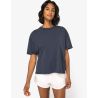 T-SHIRT ÉCORESPONSABLE OVERSIZE DÉLAVÉ FEMME