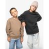 SWEAT-SHIRT ÉCORESPONSABLE À COL ROND OVERSIZE ENFANT