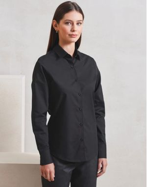 CHEMISE POPELINE RECYCLIGHT À MANCHES LONGUES POUR FEMME