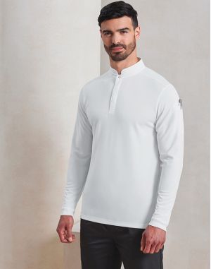 POLO DE CUISINIER COOLCHECKER ESSENTIAL À MANCHES LONGUES