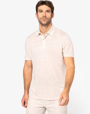 POLO EN LIN HOMME