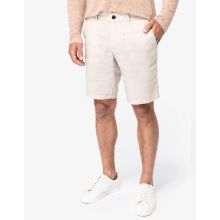 BERMUDA EN LIN HOMME