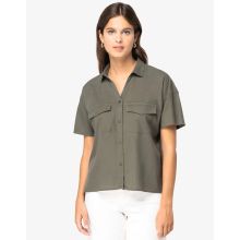 CHEMISE ÉCORESPONSABLE OVERSIZE EN LYOCELL FEMME