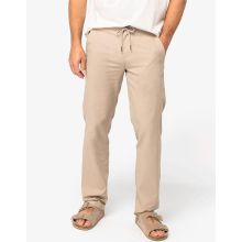 PANTALON ÉCORESPONSABLE EN LIN ET COTON BIO HOMME
