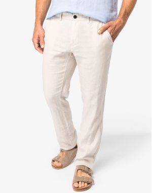 PANTALON EN LIN HOMME
