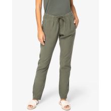 PANTALON ÉCORESPONSABLE DÉLAVÉ EN LYOCELL FEMME