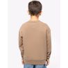 SWEAT-SHIRT ÉCORESPONSABLE À COL ROND OVERSIZE ENFANT
