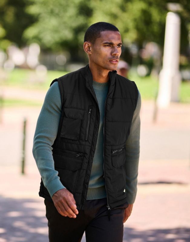 BODYWARMER MULTI-ZIP STELLER