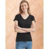 T-SHIRT FEMME COL V VALUEWEIGHT