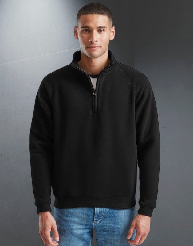 SWEAT COL ZIPPÉ PREMIUM