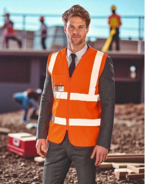 GILET DE SÉCURITÉ ZIPPÉ SAFETY