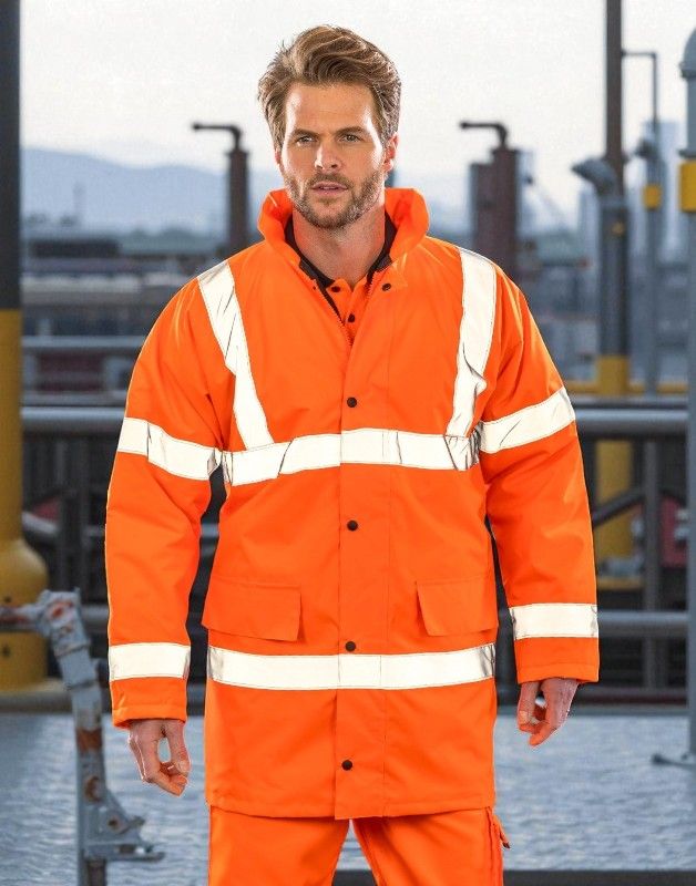 PARKA HIGH VIZ MOTORWAY