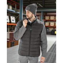 BODYWARMER RECYCLÉ ET MATELASSÉ