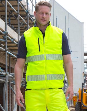 BODYWARMER DE SÉCURITÉ RÉVERSIBLE