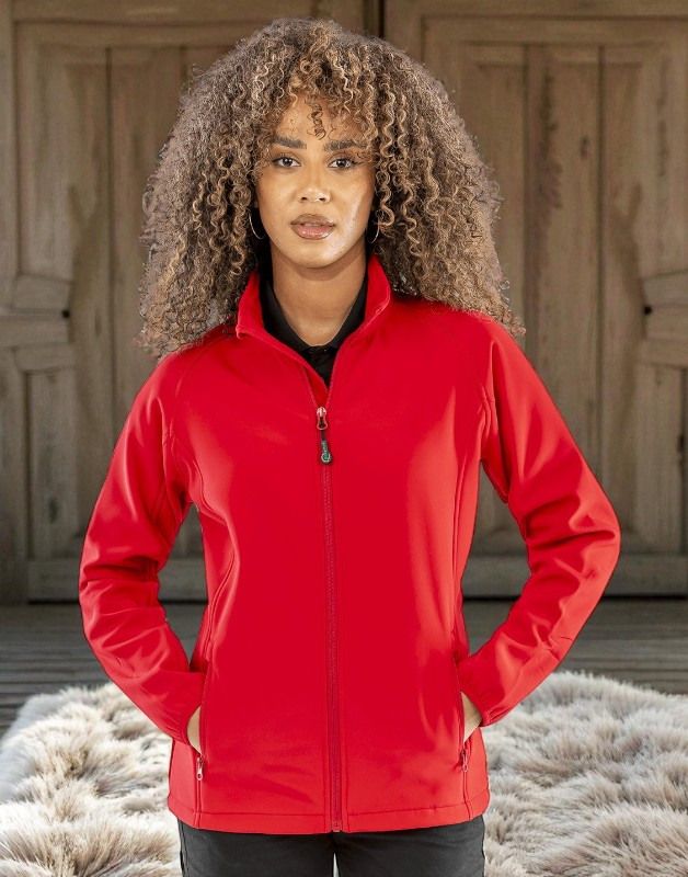 VESTE SOFTSHELL FEMME RECYCLÉE