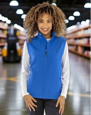 BODYWARMER SOFTSHELL FEMME RECYCLÉ