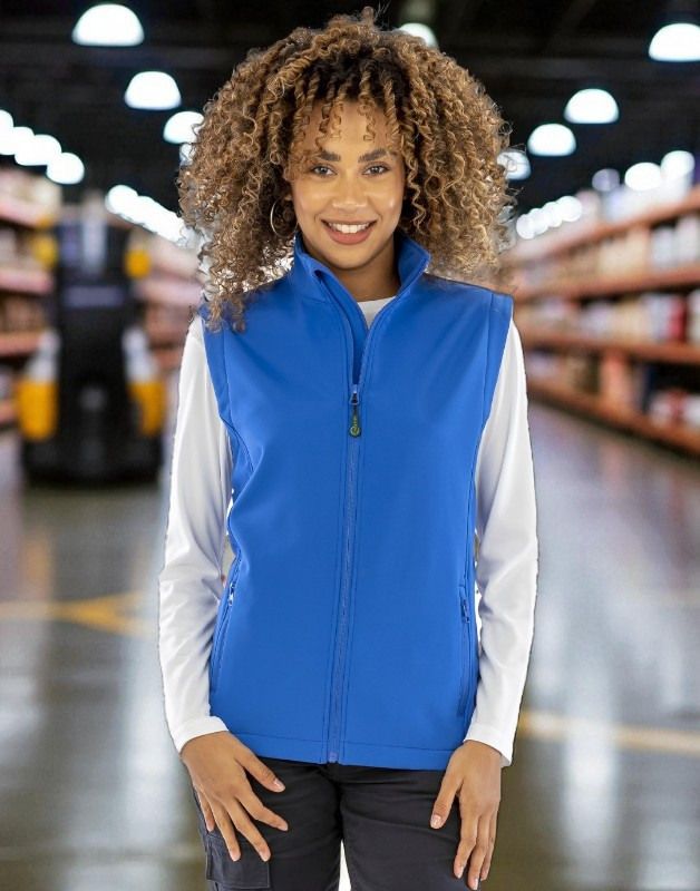 BODYWARMER SOFTSHELL FEMME RECYCLÉ