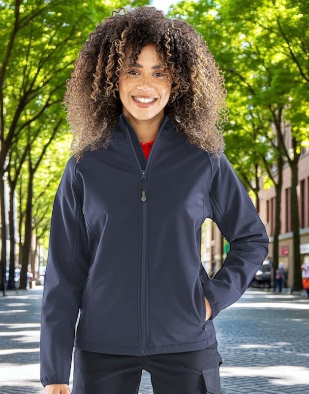VESTE SOFTSHELL RECYCLÉE 3C FEMME