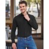 CHEMISE EN POPELINE CLASSIQUE MANCHES LONGUES HOMME