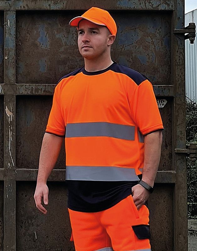 T-SHIRT BICOLORE HI-VIS